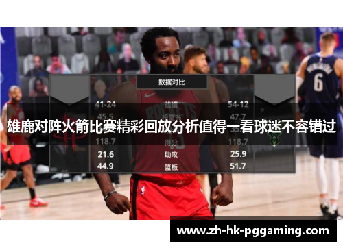 雄鹿对阵火箭比赛精彩回放分析值得一看球迷不容错过